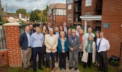Haslemere’s mayor and councillors visit new homes
