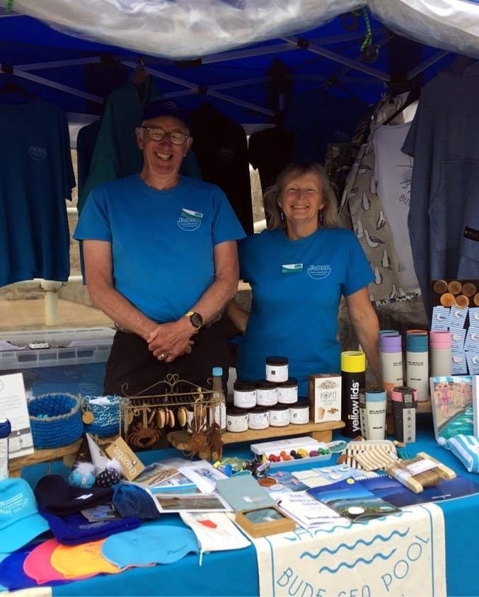 Thanks have been expressed to the Bude Sea Pool staff for all their support. The have been fantastic pool ambassadors, running the pool-side pop-up shop and tending to a bumper batch of jelly and weaver fish stings due to the unusually warm weather