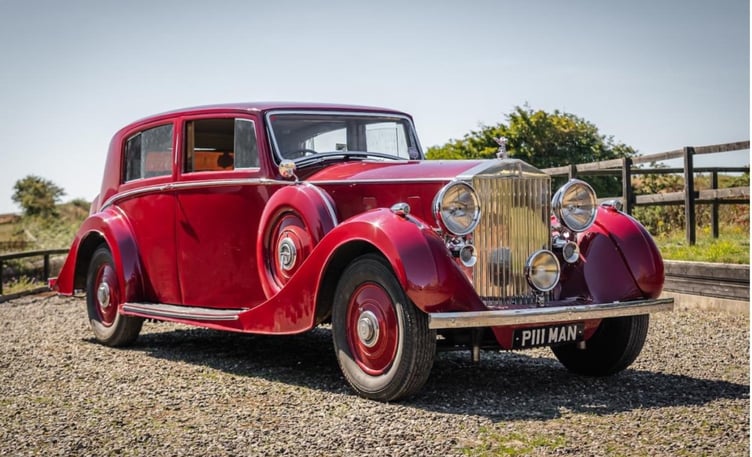One of Bob Riding's Rolls-Royces