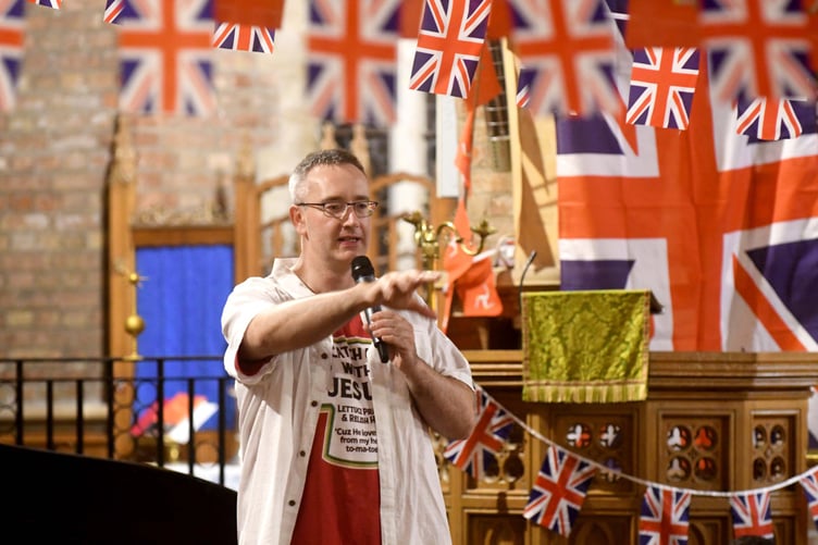 Musical conductor Ian Clague