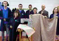 Bluestone and Pembrokeshire College help Life Skills learners upcycle