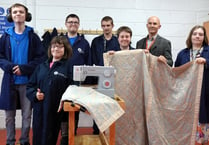 Bluestone and Pembrokeshire College help Life Skills learners upcycle