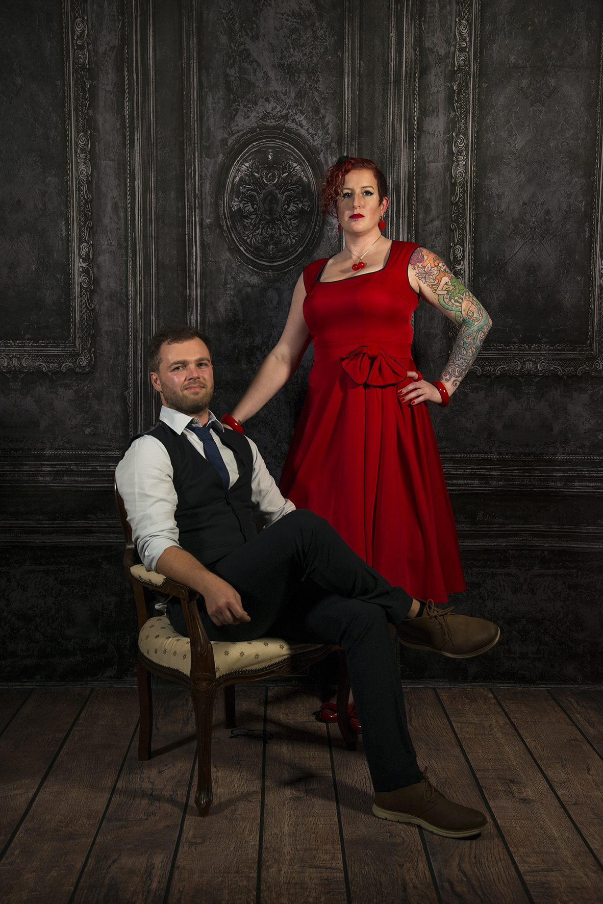 Matt Buttery and Hazel Walsh by Sue Jones