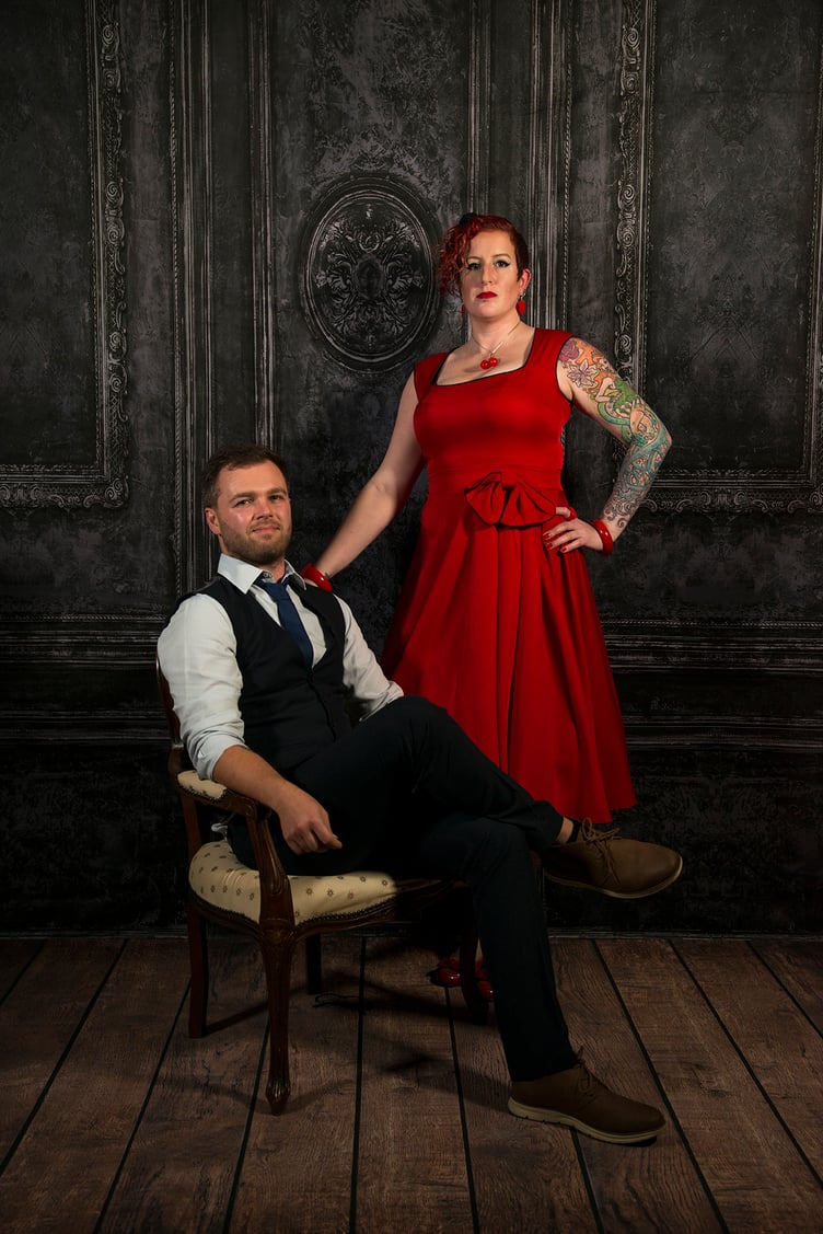 Matt Buttery and Hazel Walsh by Sue Jones