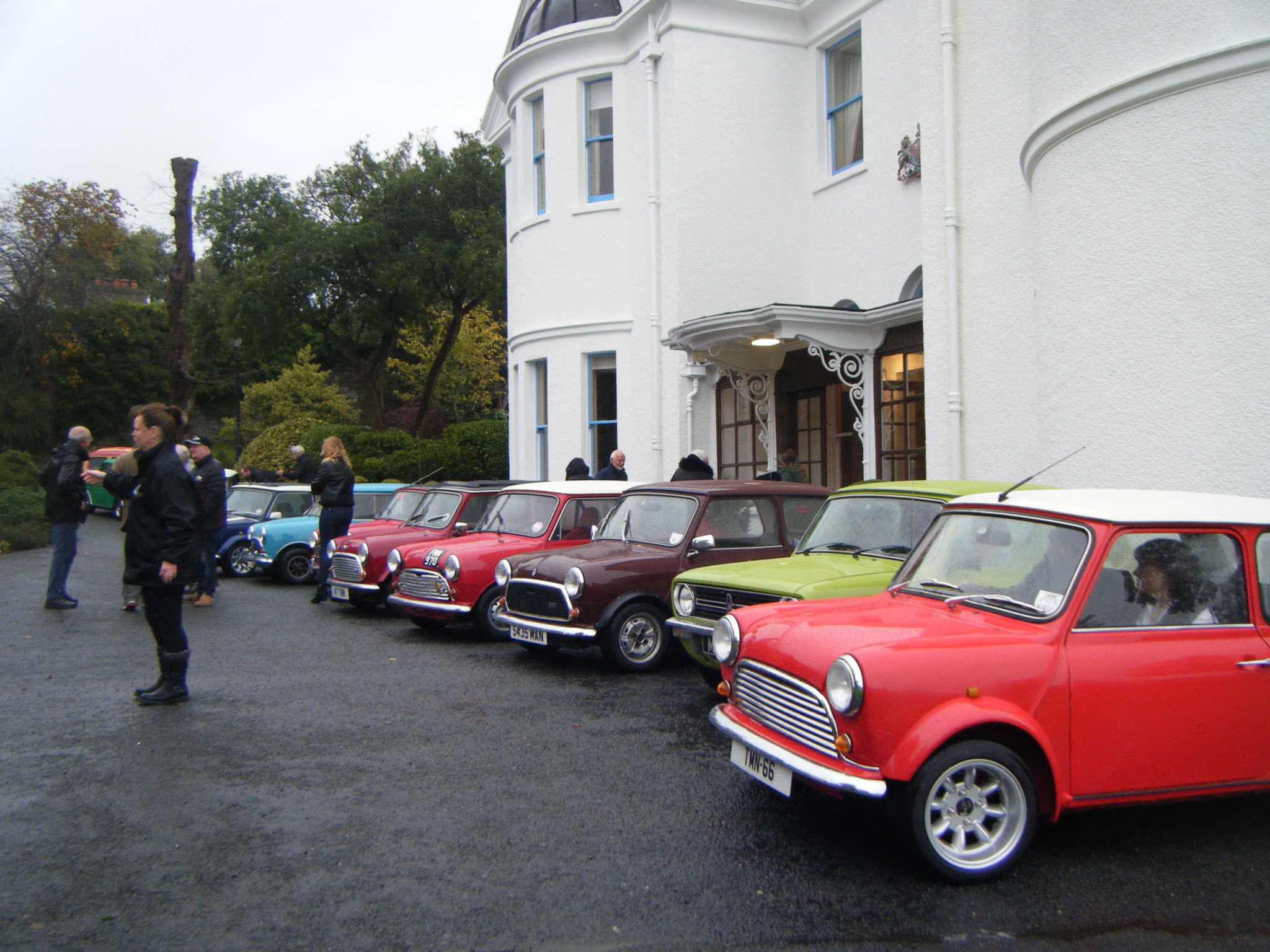 There were 32 classic Minis that took part in the event