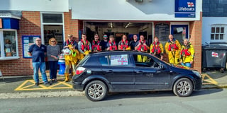 Mechanic drives 2,600 miles on lifeboat station tour