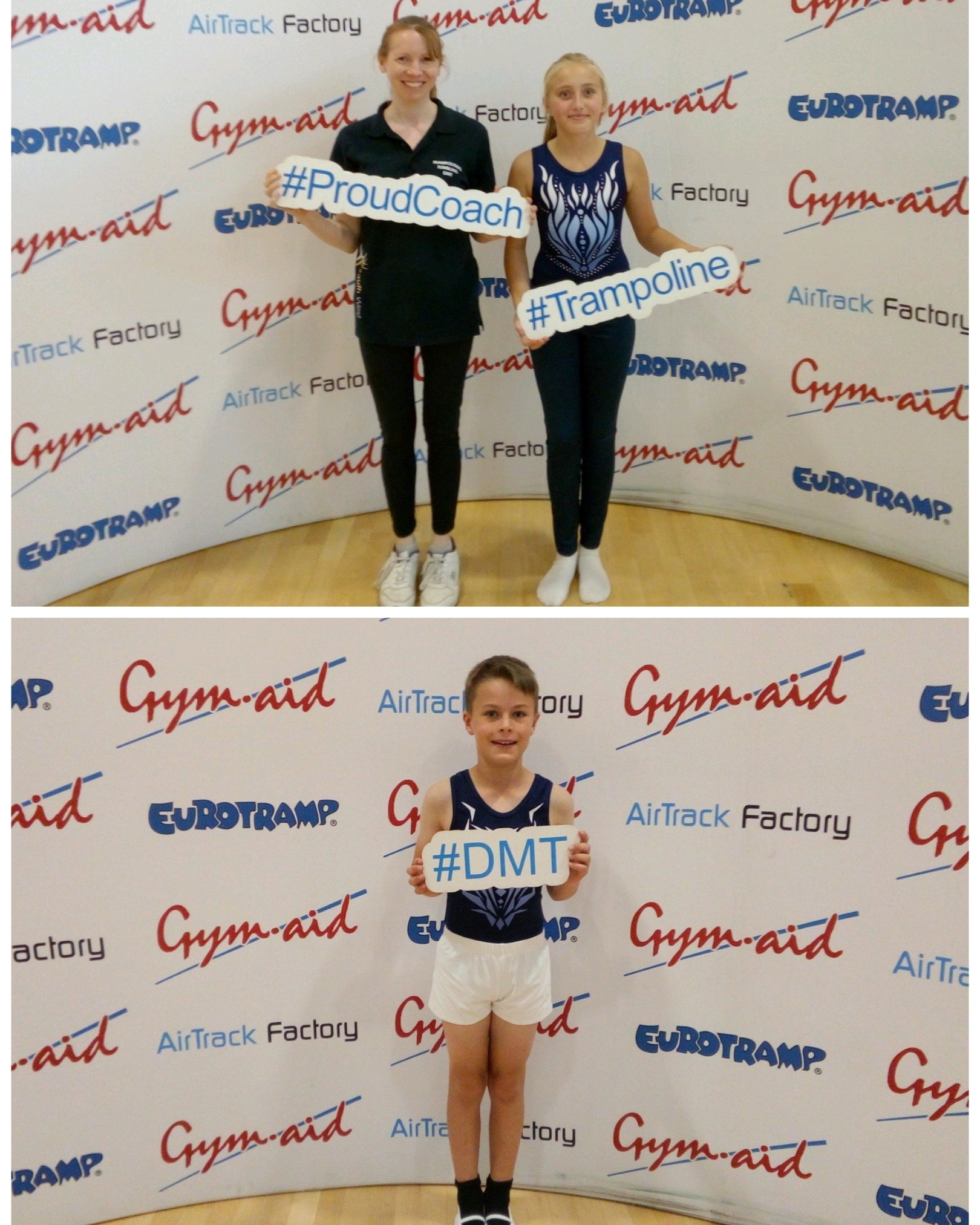 ABOVE: Vicki Pritchard (left) and Adela Wrzecionko. BELOW: Mason Parker-Groves.