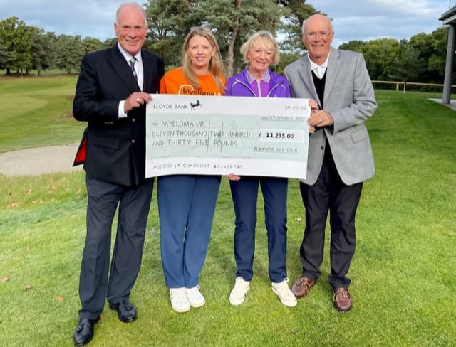 Donation sees Blackmoor Golf Club tee off new fundraiser
