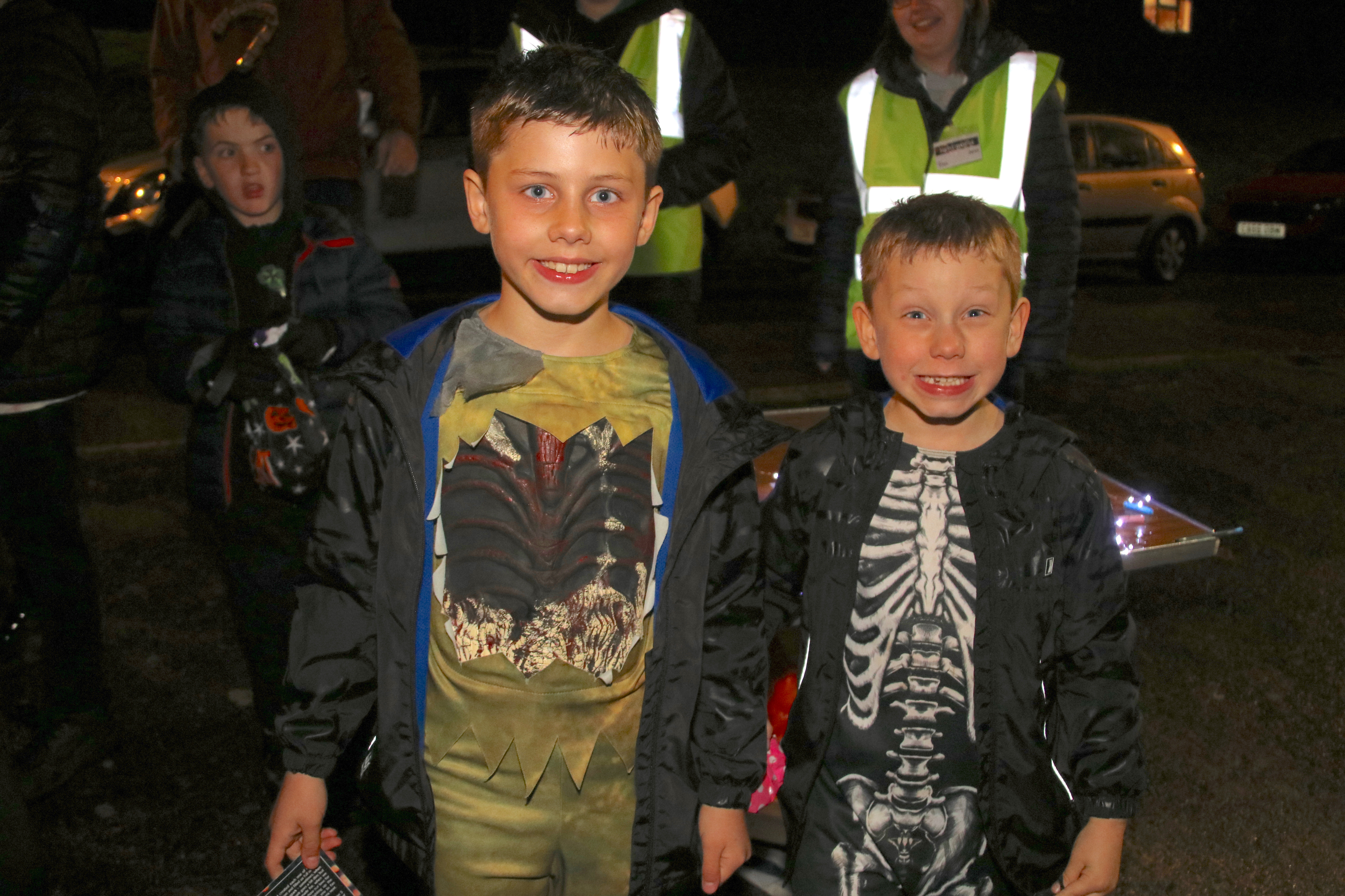 Some of the children who took part in the Light Quest Treasure Hunt, and some of the helpers.