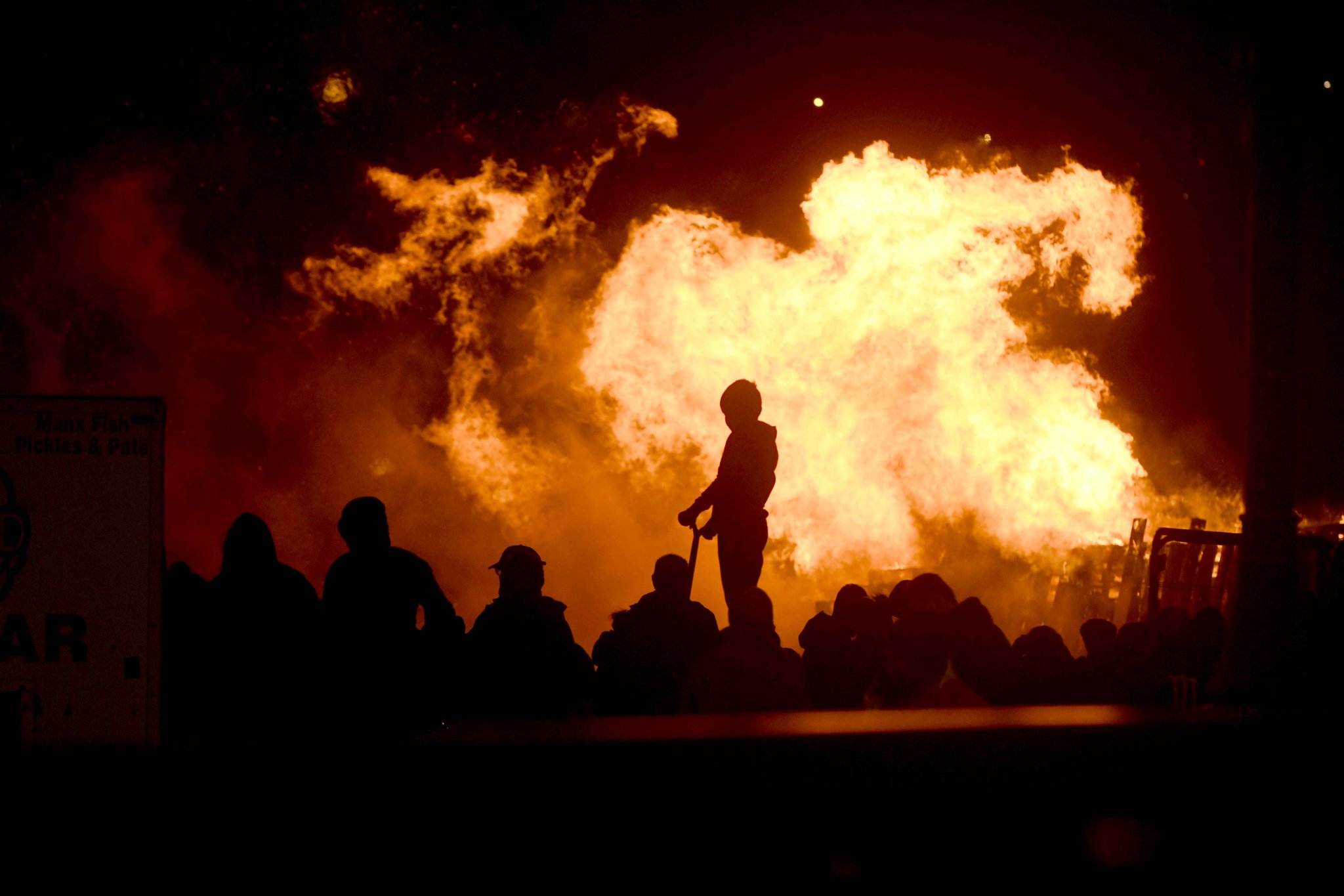 Peel Town Commissioners’ bonfire and fireworks -