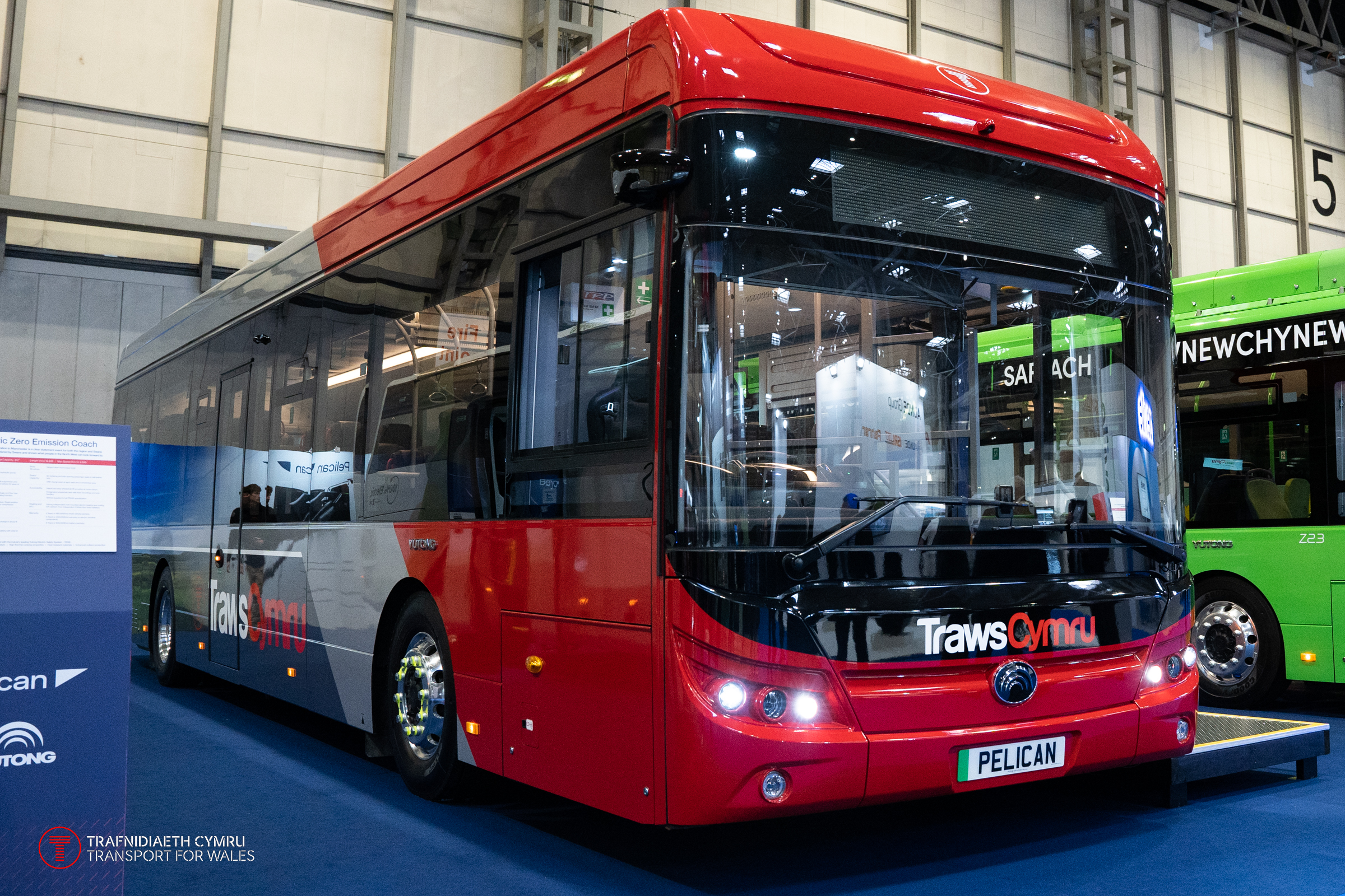 TrawsCymru’s new electric bus will be in service next year