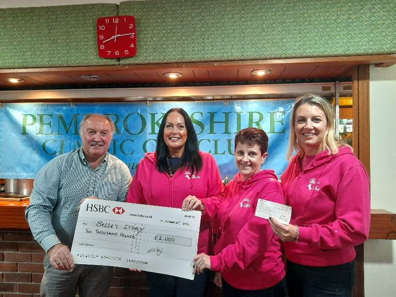 Pembrokeshire Classic Car Club raises £6,000 for charities pembroke