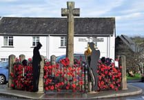 Villagers’ special tribute to fallen