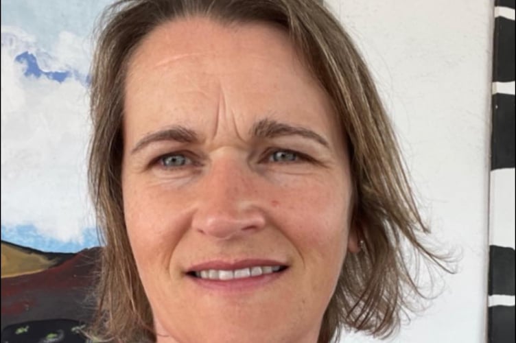 Rachel Harrison-French helping organise Princetown Food Hub