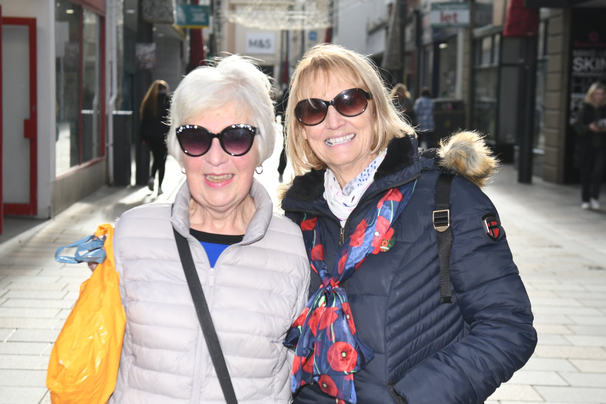 Public opinions on parking in Douglas city centre - Sylvia Robbins (Onchan) and Jenny McCauley (Onchan)