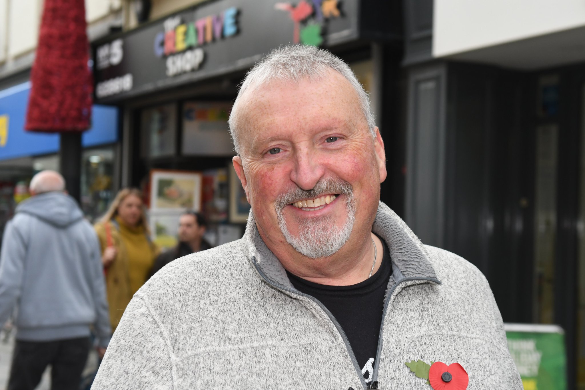 Public opinions on parking in Douglas city centre - Simon Brown (Onchan), owner of the Creative Shop on Strand Street