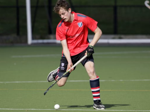Josh Frost on the ball for Aldershot & Farnham