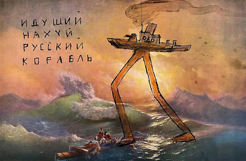 Ukrainian artists exhibit at St Andrew’s Church in Farnham