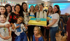 Party time for Ukrainians and hosts in Alton