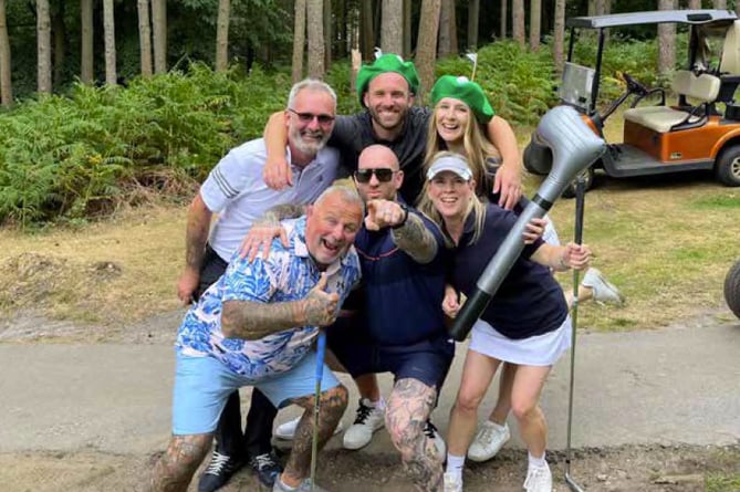 Charity golf day at Old Thorns Hotel & Resort, Liphook, November 2022.
