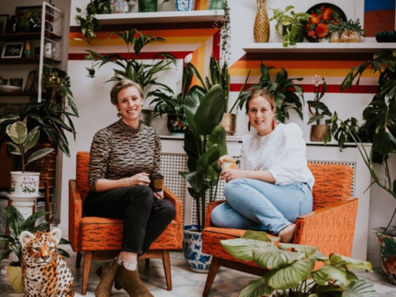 Jessica Sawyer (left) and Lucie Thornton (right) are holding a pop-up shop at The Packhouse