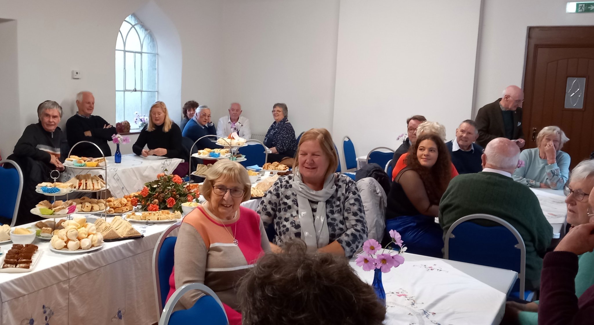 Tea party at Lamphey Church Hall