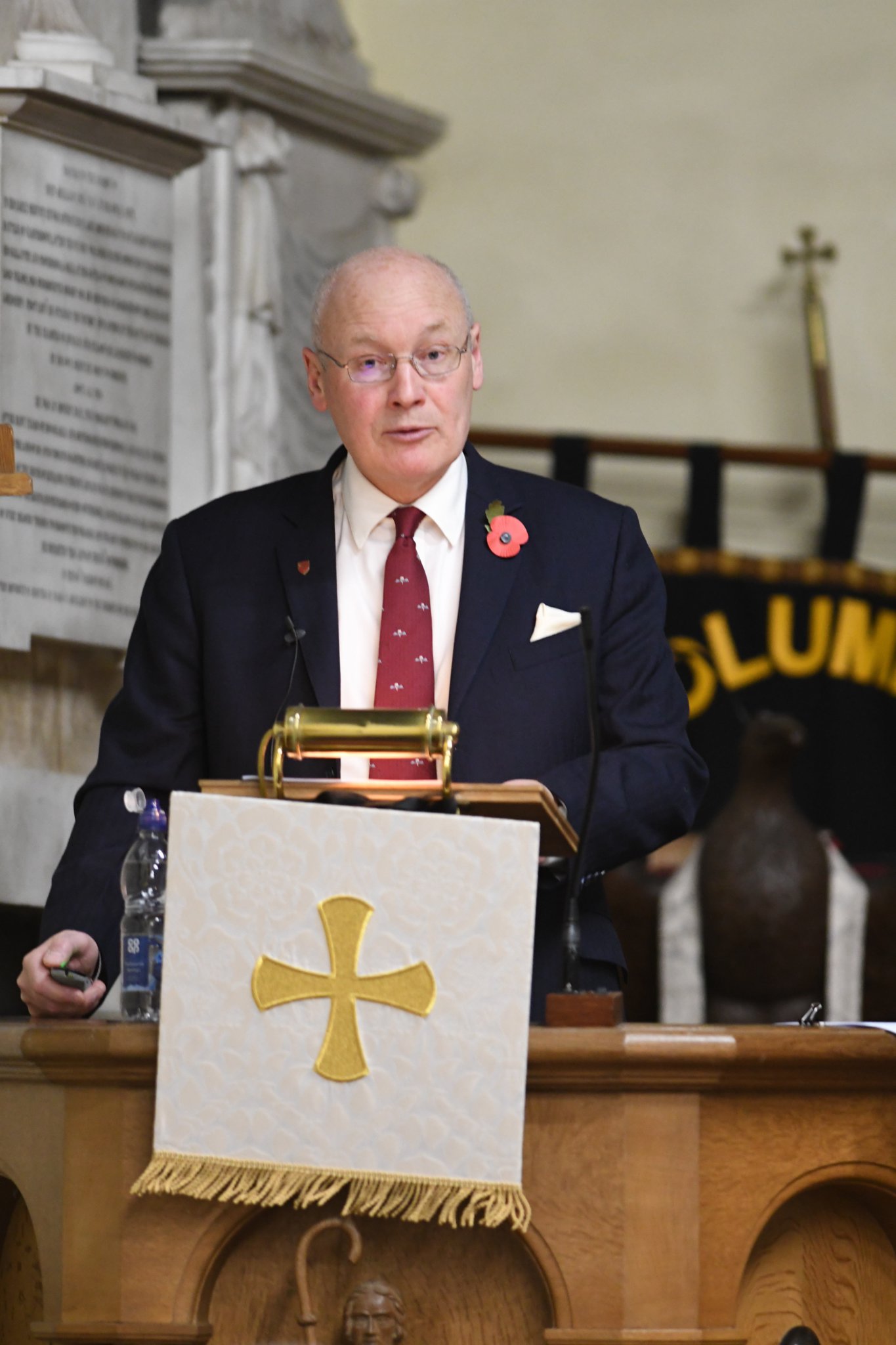 The 2022 Quiliam Autumn Lecture at Arbory Church, presented by Lieutenant Governor Sir John Lorimer (pictured)