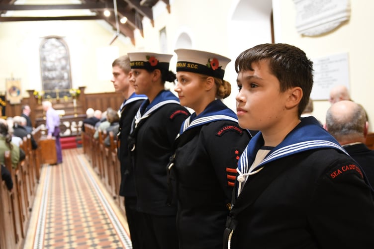 The 2022 Quiliam Autumn Lecture at Arbory Church - sea cadets