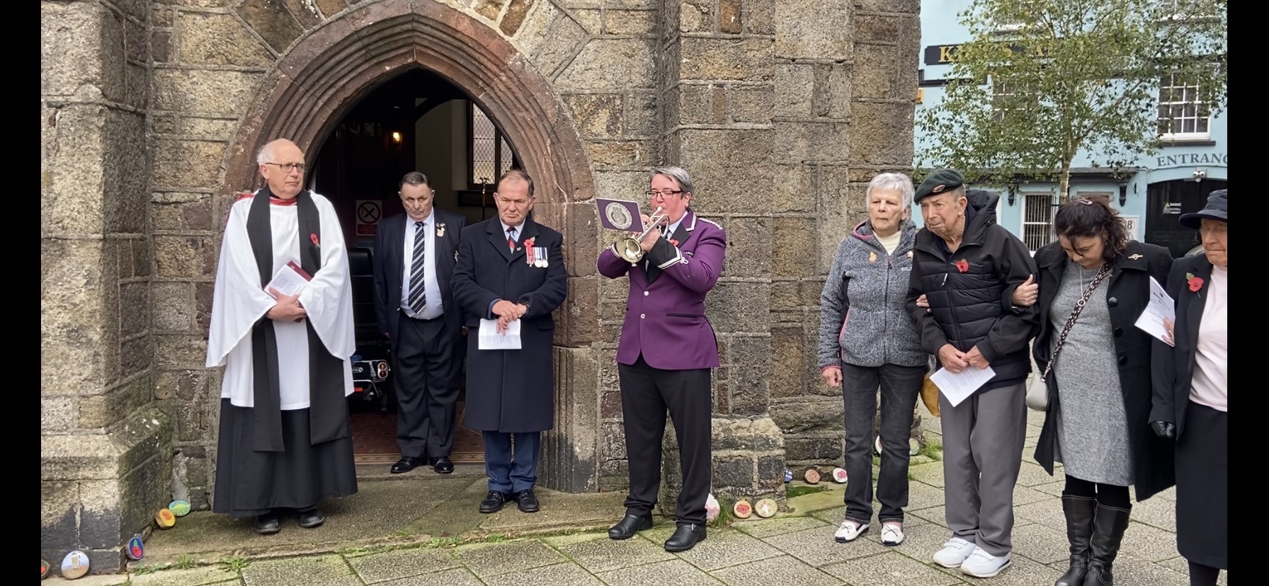 The Last Post played at 11am on Friday November 11