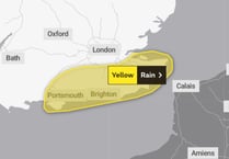 The Met Office issues severe weather warning for Surrey and Hampshire