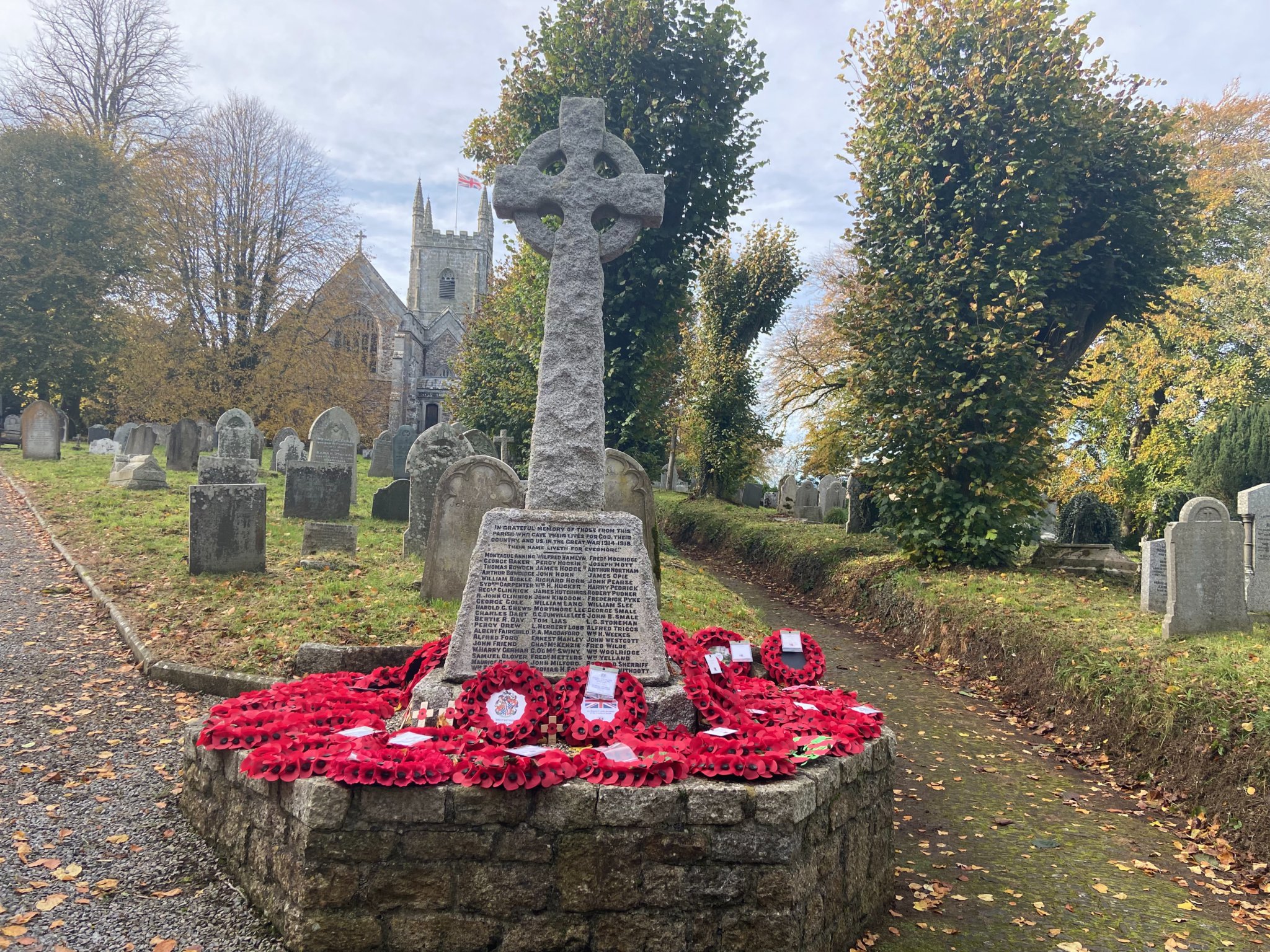 Okehampton’s war memorial