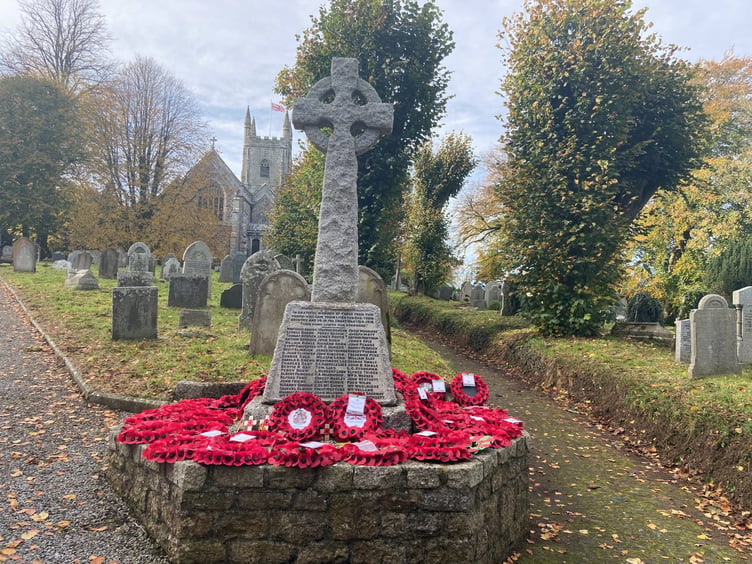 Okehampton’s war memorial