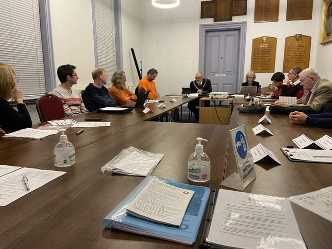 Ross Town Council full council meeting November 14, 2022.