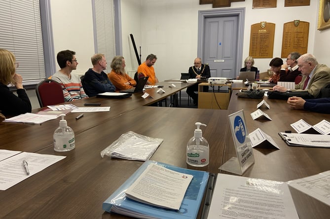 Ross Town Council full council meeting November 14, 2022.