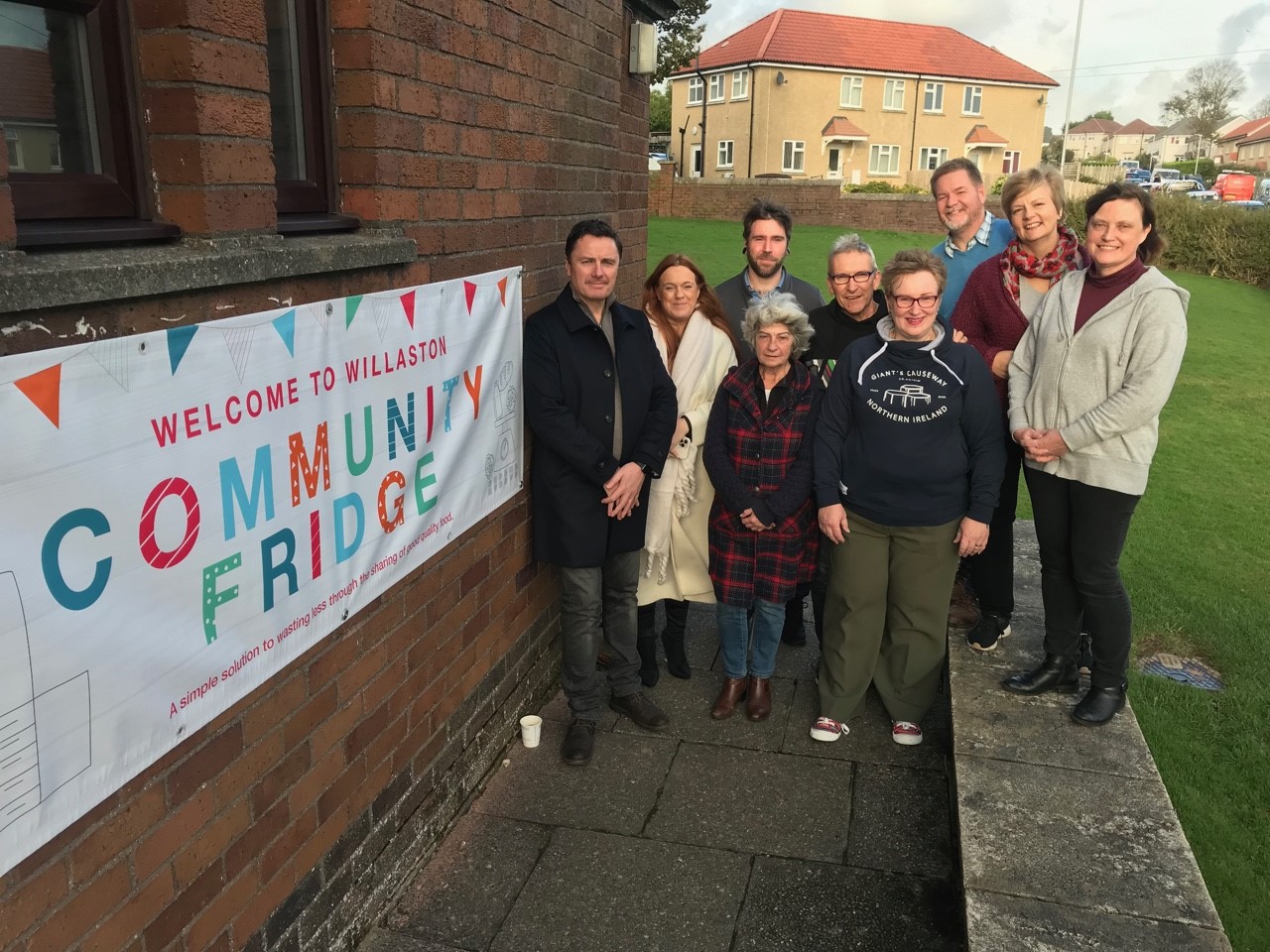 Willaston community fridge launch