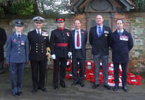 Falklands veteran speaks of campaign at Holybourne Act of Remembrance 