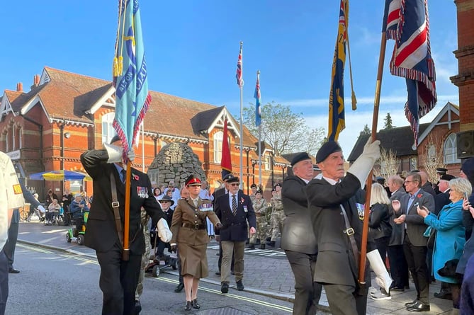 Alton Remembrance Parade, November 13th 2022.