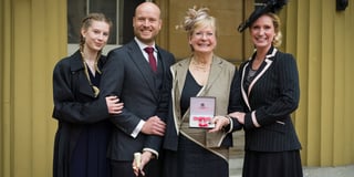 Farnham charity founder awarded MBE by ‘new buddy Will’