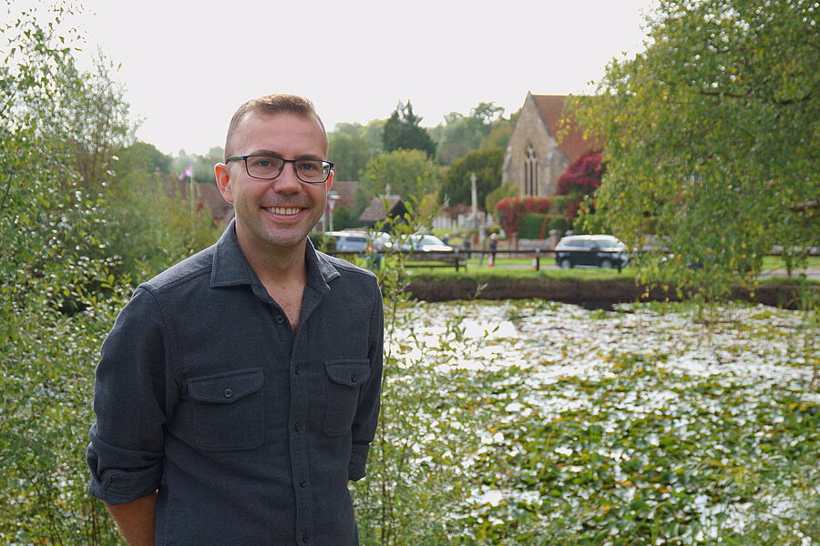 The Chiddingfold and Dunsfold by-election is likely to come down to a battle between Tory candidate Ian Mitchell and Lib Dem Dave Busby (pictured)