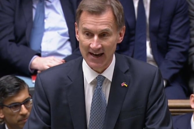 South West Surrey MP and chancellor delivers his autumn statement in the House of Commons