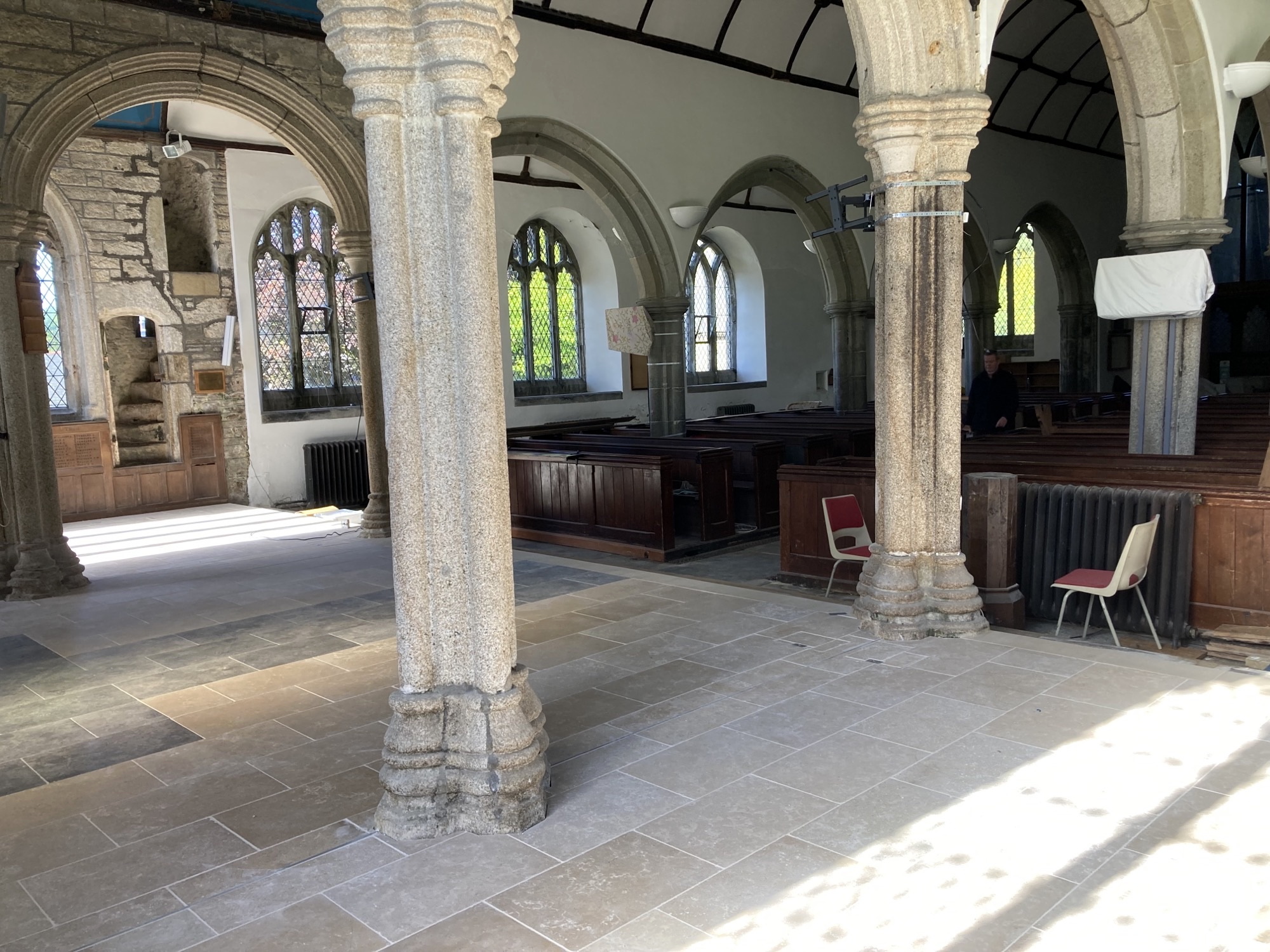 Stoke Climsland Church refurbished nave 1