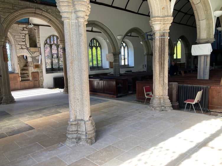 Stoke Climsland Church refurbished nave 1