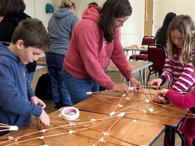 Lanterns made in this year's workshops will be paraded through the town and the best will be awarded a prize at the big switch on