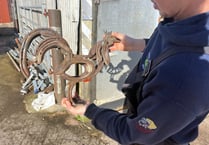 Local farmer turns scrap into art