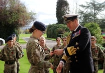 Special visit by Admiral