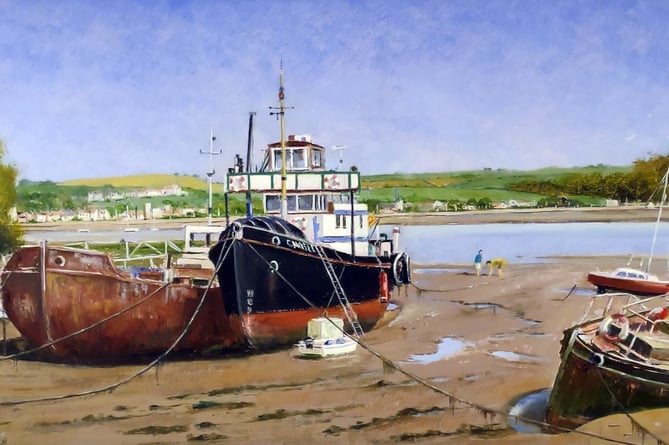 Rusty Wrecks – Bideford, by Leonard Murrell.