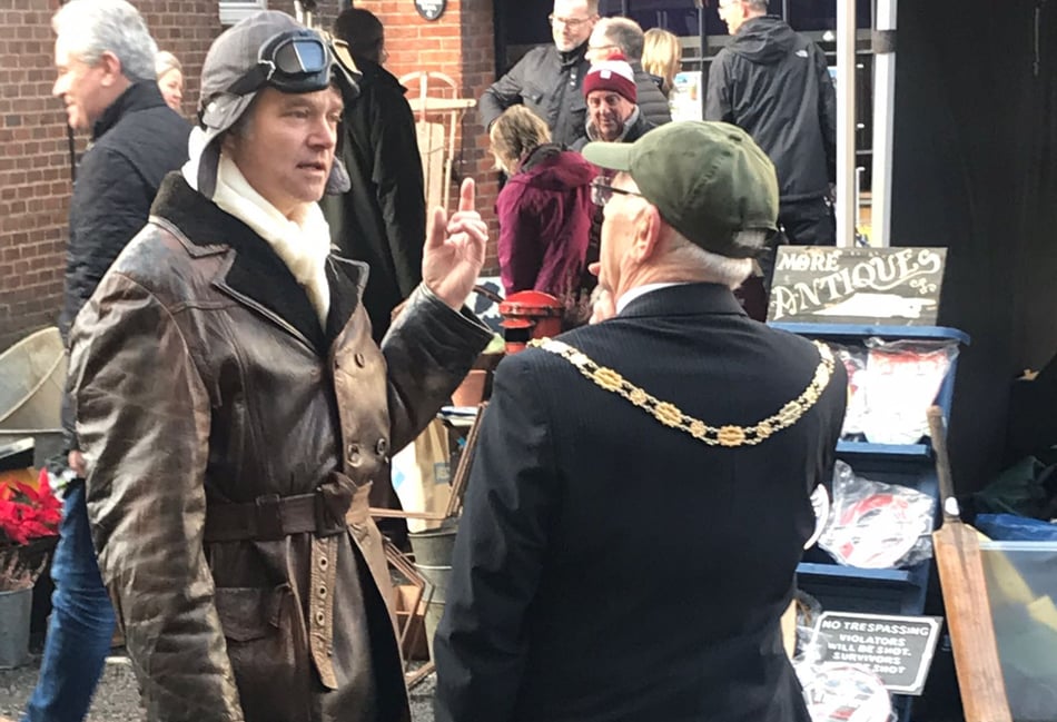 <p>The scene at a previous Farnham Antiques & Vintage Market.</p>