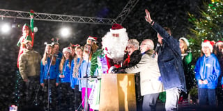 EastEnders legend Anita Dobson turns on Farnham’s Christmas lights