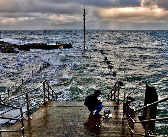 Menacing Swells of Ilfracombe by Gareth Nutt