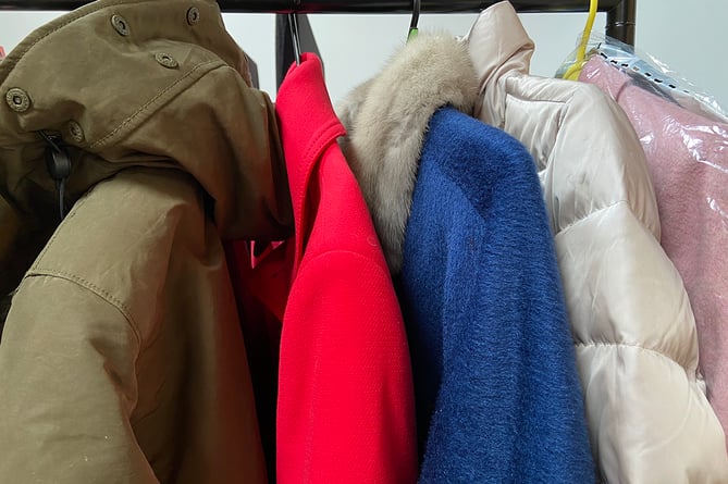 More than 85- warm, good quality coats were donated in this year’s Wrap Up Farnham campaign